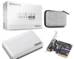 Gigabyte GP-VSD1TB Vision White 1TB External Tlc Solid State Drive Kit With GC-USB3.2 GEN2X2 Add-on-card