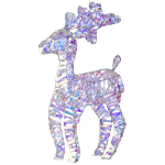 Micro LED Reindeer 12X35X60CM