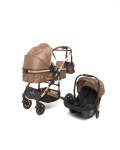 Emerald Baby 3 In 1 Compact Stroller Set With Car Seat And Nappy Bag + Tommee Tippee 260ML 3 Pack Bottles