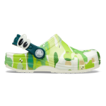 Classic Glow Slime Monsters Clog Toddler Age 1-5 - Glow Green C10