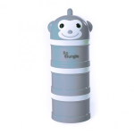 Bo Jungle Dose Grey Monkey Milk Powder Dispenser
