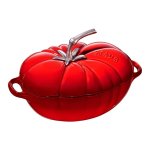 Staub Cast Iron Tomato Casserole Dutch Oven 25CM 2.9L