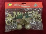 Merry Christmas Glitter Sign