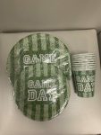 Game Day Paper Plates & Cups
