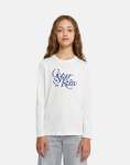 G-star Raw Girls Slim White Top - 16Y White