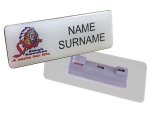 Name Badge Pin Clip - Std Size 70MM X 30MM