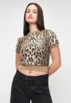 Sissy Boy What I Want: Short Sleeve High Neck Top - Multi