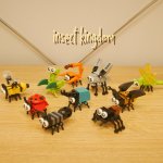10PCS SET Insect Building Blocks Easy To Build Animal Building Blocks Assembled Educational Insect Building Blocks Halloween tha