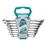 Spanner Set 8 Piece Ratchet Total Tools THT102RK086