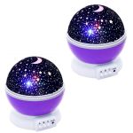 Star Master Night Light /lamp - Purple