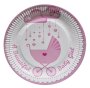 Baby Girl Paper Plates 10'S 86941