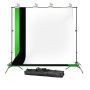 3M X 2M Photography Backdrop Combo Screen & Support Stand