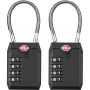 2 Pieces Tsa Luggage Locks Combination Locks