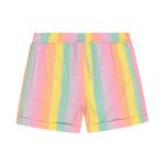Older Girl Stripe Cotton Short