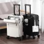 50.8 Cm Minimalist Solid Color Hardside Suitcase Casual Business Thickened Carry-on With Wheels Luggage Case