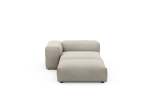 Sofa Daybed L Linen Stone