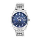 Premium Blue Dial 3 Hands Date Watch