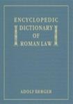 Encyclopedic dictionary of Roman law