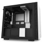 H210 White/black Mini-itx Case With Tempered Glass