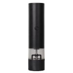 Battery Operated Pepper Grinder Black Abs Stainless Steel
