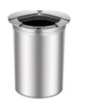 Automatic Motion Sensor Touchless Stainless Steel Trash Can - 5L