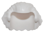 Parts Minifigure Hair Swept Back With Widow's Peak Chin Length And Bushy In Back 21269