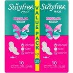 Stayfree Maxi Duo Thick Regular Wings Scented 20 Pads