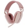 Logitech Zone Vibe 100 Rose Wireless Headset