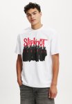 Cotton On Premium Loose Fit Music T-Shirt - Lcn Bra White slipknot - Team