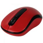 Volkano Vector Vivid Series Wireless Mouse - Red black