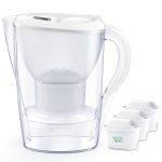 BRITA Marella Water Filter Jug With 3 Maxtra Pro All-in-one Cartridges