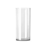 Clear Round Plastic Vase 18X49CM