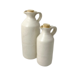 Oil And Vinegar Jar Set - Stone Matt