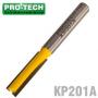 PRO-TECH Straight Bit 1/4' 6.35mm X 1' 25.4mm Two Flute Long 1/4' Shank