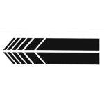 Mirror Black Sticker