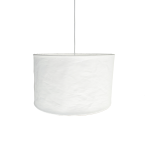 White Linen Collapsible Pendant