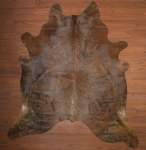Aa Grade Cow Hide 484 Brown XXL - Extra Extra Large Brown Brindle