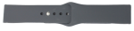 Universal Charcoal Silicone Watch Band - Universal 22MM