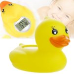 SN062 Children Bath Thermometer Water Baby Bathing Yellow Duck Water Thermometer Yellow