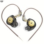 Kz Edx Pro In Ear Monitor Headphones Wired Iem Earphones Dual Dd Hifi Stereo Sound Earphones Noise Cancelling Earbuds