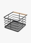 Black Wooden Fruit Basket