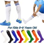 1 Pair Children's Football Socks For Boys Kids Breathable Nonslip Sport Socks For Outdoor Cycling Climbing Running Summer Unisex