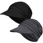 Wimnkuv Soft Bamboo Baseball Cap For Women Chemo Hats For Hair Loss