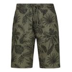Mens Printed Fleece Short