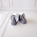 Sandy Baby Socks – Grey