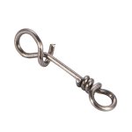 Fastach Clips Fishing Swivel Snap Clips Fishing Clip Fast Snaps Stainless Steel Fishing Swivel Snap Fishing Rolling Swivel Snap