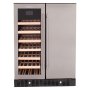 Snomaster VT-19D Pro 176L Double Door Beverage / Wine Cooler Pro Series