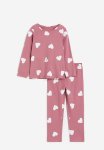 Cotton Jersey Pyjamas - Pink Multi