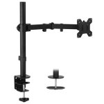 Z011 15-33 Long Arm Table Clamp Monitor Stand
