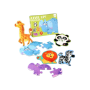 Safari Animals Shaped Wooden Educational Jigsaw Puzzles For Toddlers 6 In 1